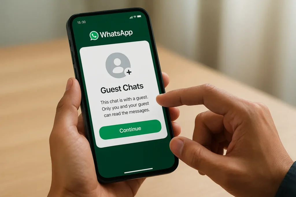 WhatsApp ‘Guest Chats