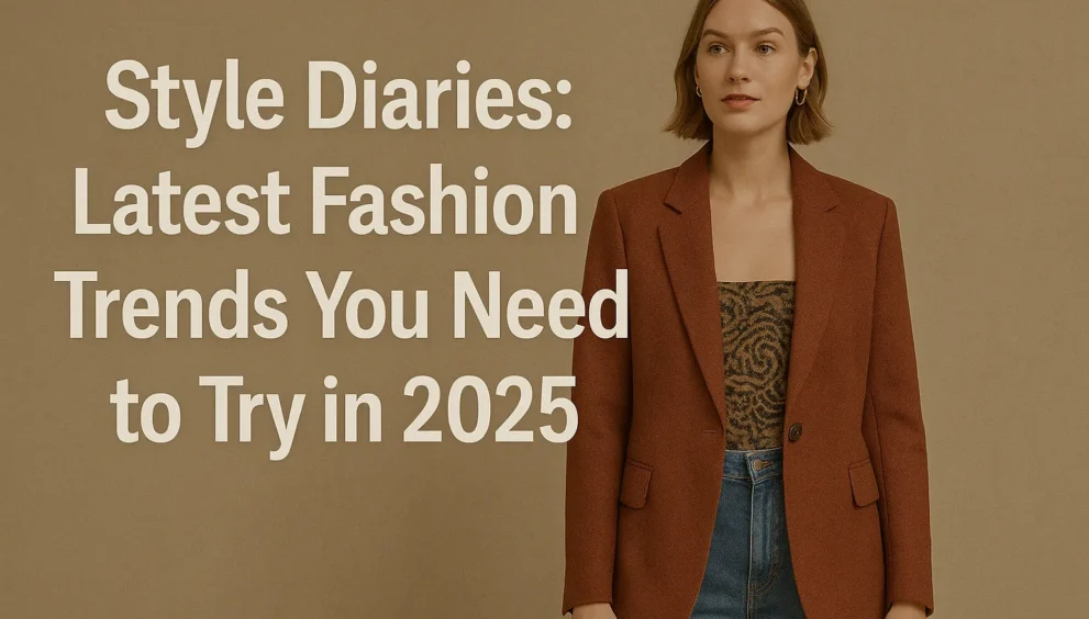 Style Diaries Latest Fashion Trends You Need to Try in 2025