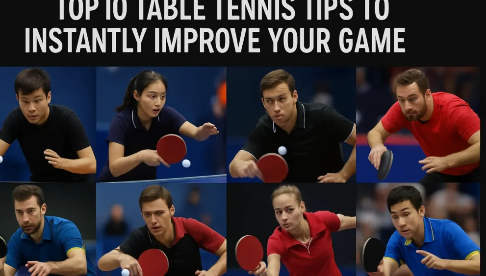 Top 10 Table Tennis Tips