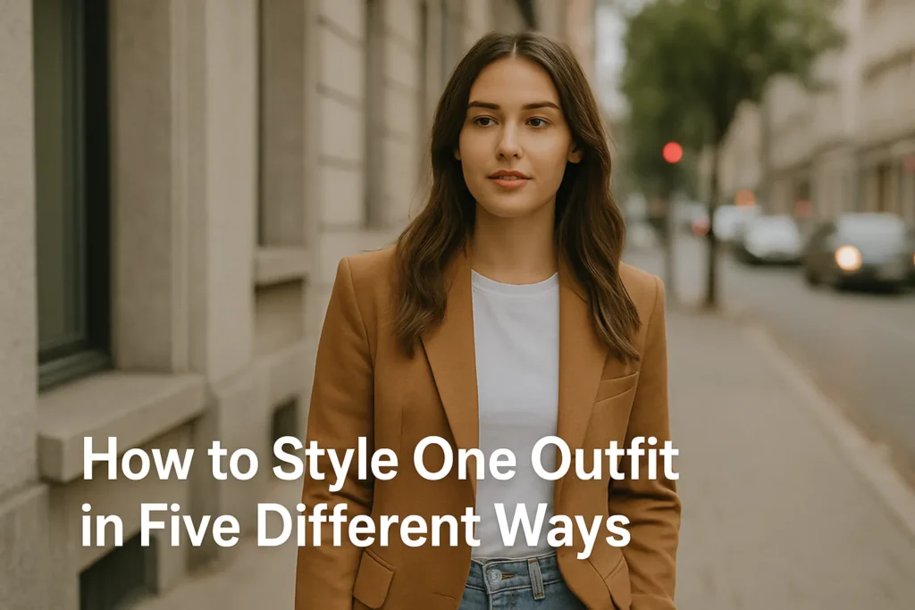 How to Style One Outfit