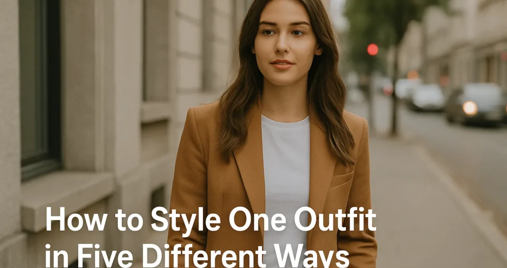 How to Style One Outfit