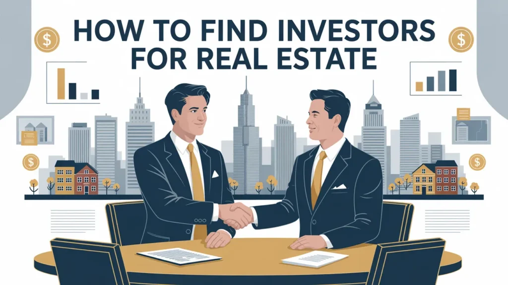 How to Find Investors For Real Estate