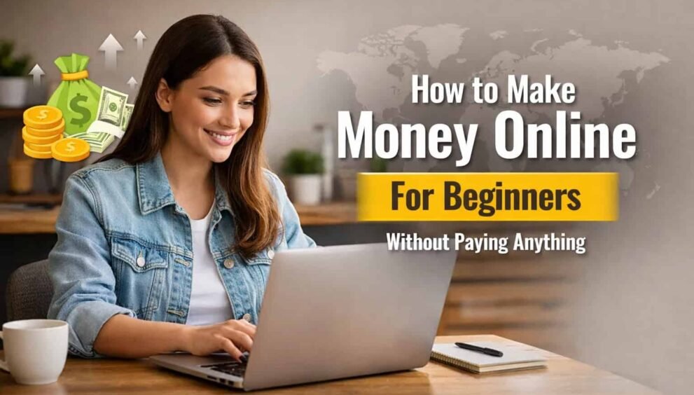 How to Make Money Online for Beginners Without Paying Anything