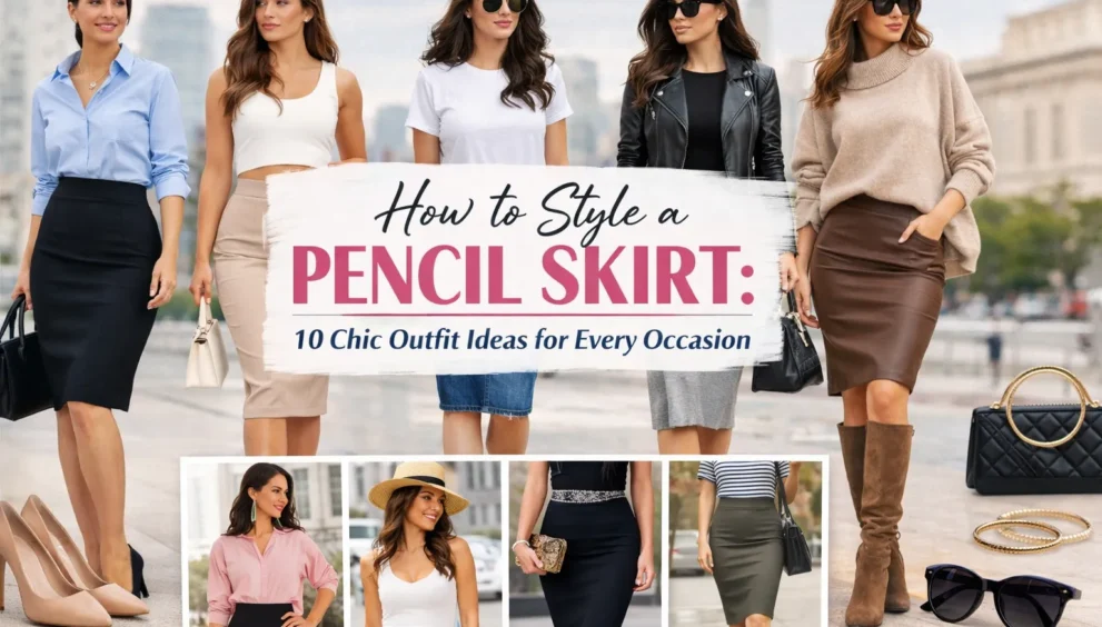 How to Style a Pencil Skirt