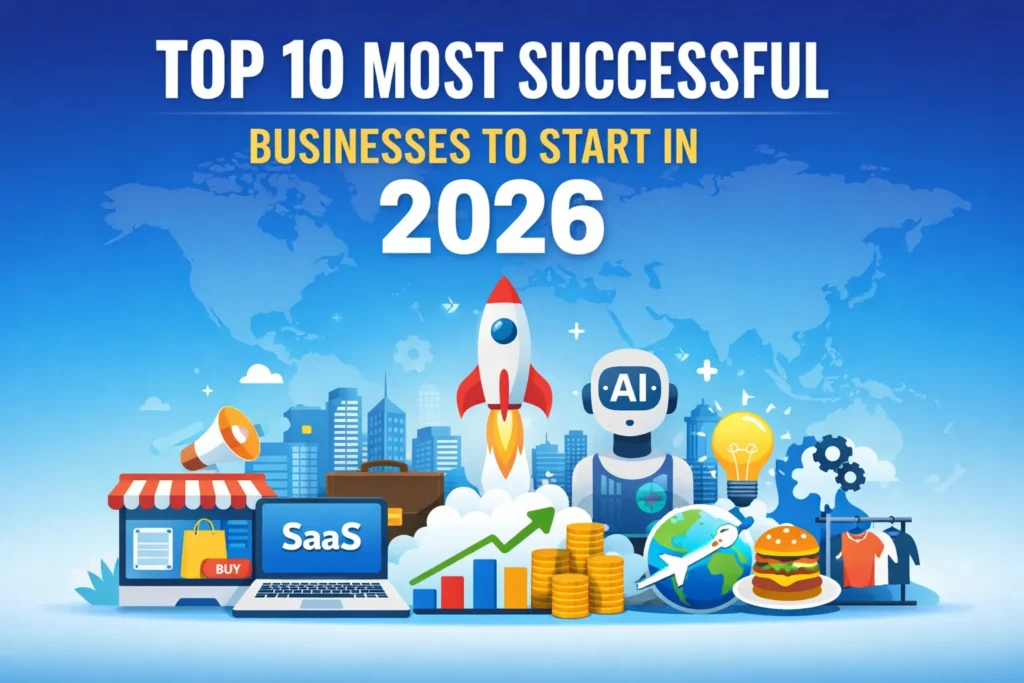 Top 10 Most Successful Businesses to Start