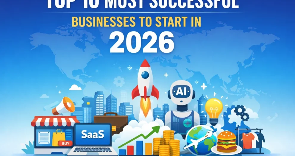 Top 10 Most Successful Businesses to Start