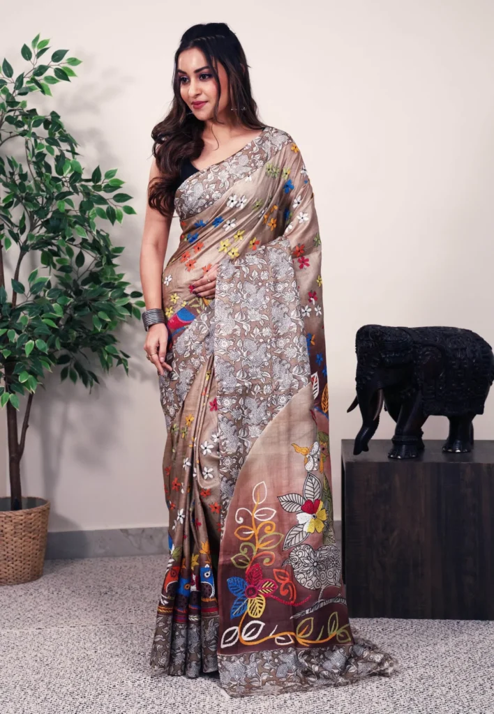 Kantha Saree