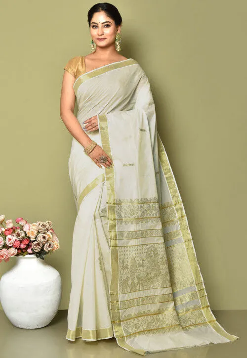 Kasavu Saree