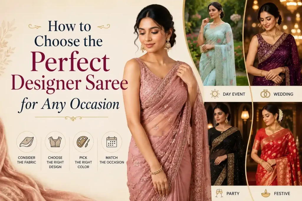 designer saree