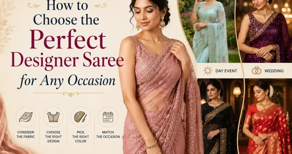 designer saree