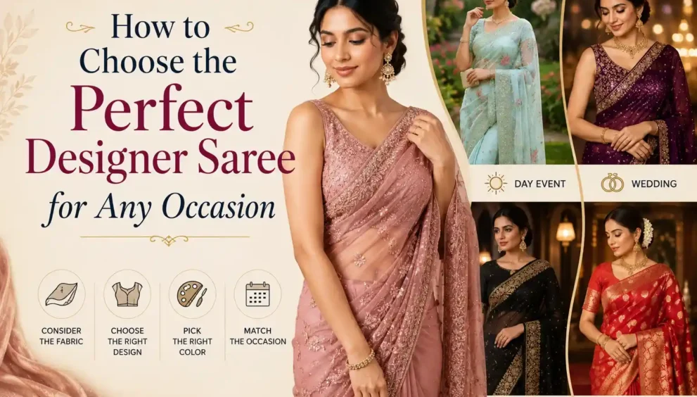 designer saree