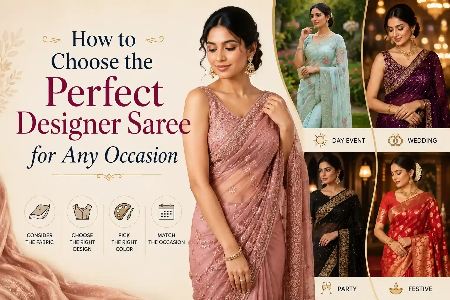 designer saree