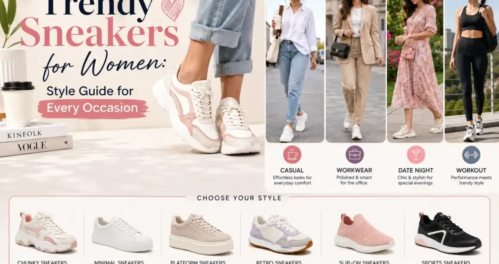 Trendy Sneakers for Women
