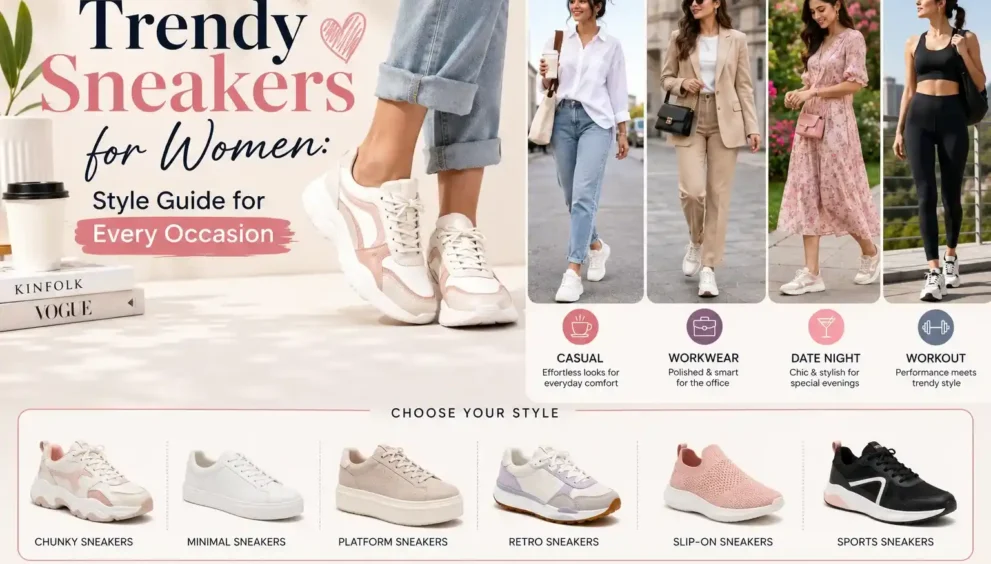 Trendy Sneakers for Women