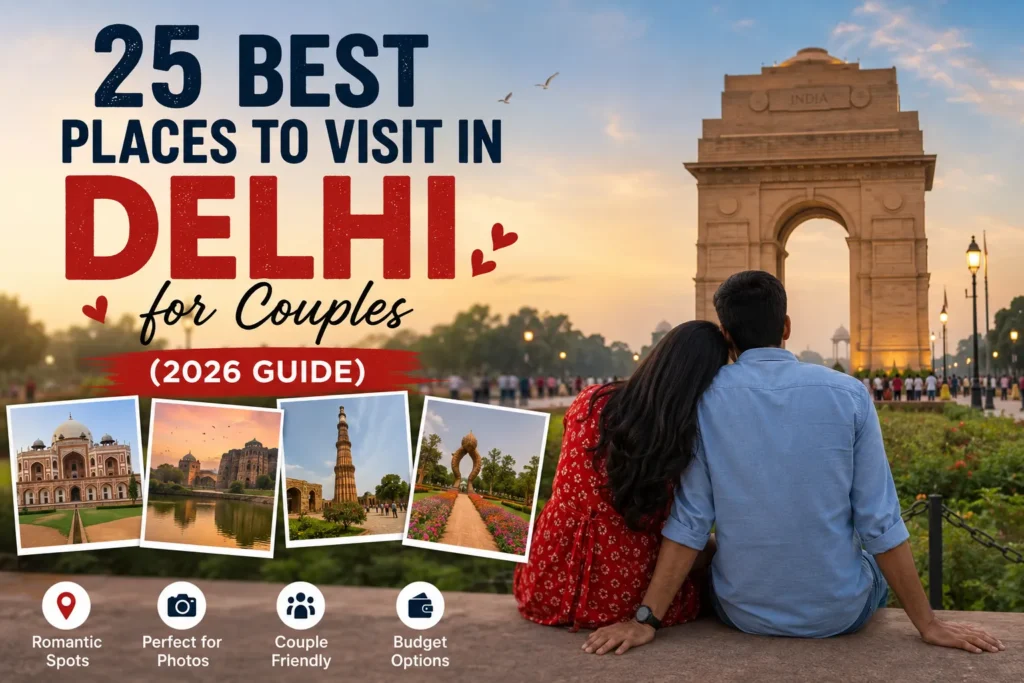 Best Places to Visit in Delhi For Couples