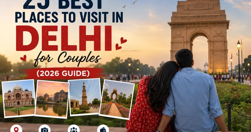 Best Places to Visit in Delhi For Couples