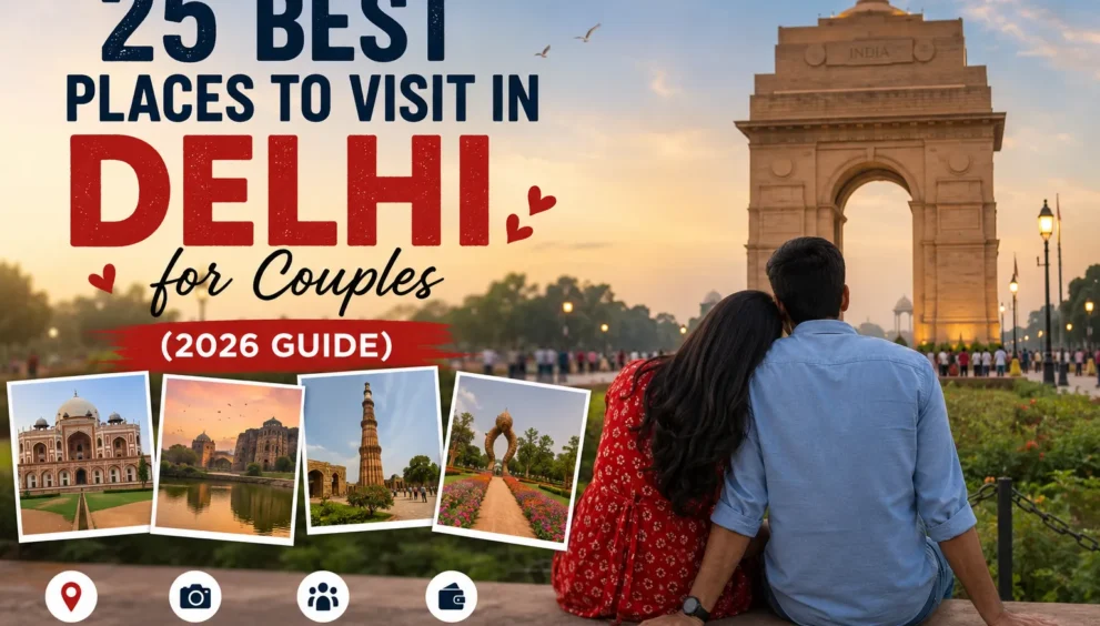 Best Places to Visit in Delhi For Couples