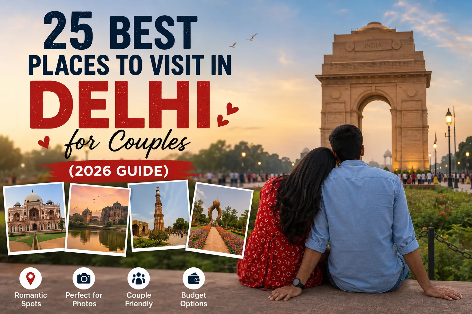 Best Places to Visit in Delhi For Couples