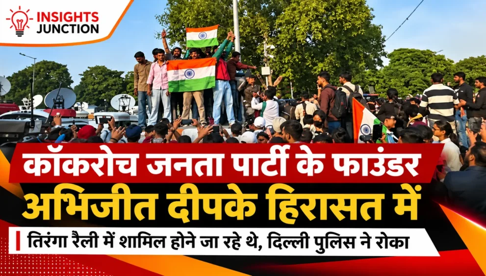 Abhijeet Dipke detained